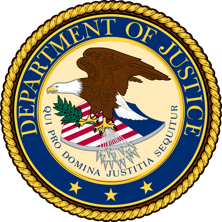Department of Justice agency seal