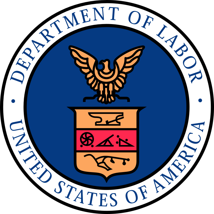 U.S. Department of Labor agency seal