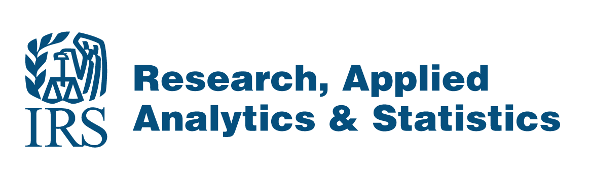 Logo for the IRS Office of Research, Applied Analytics & Statistics
